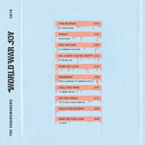 The Chainsmokers【World War Joy】整张专辑【高品质MP3+无损FLAC-472MB】百度网盘下载-28音盘地带
