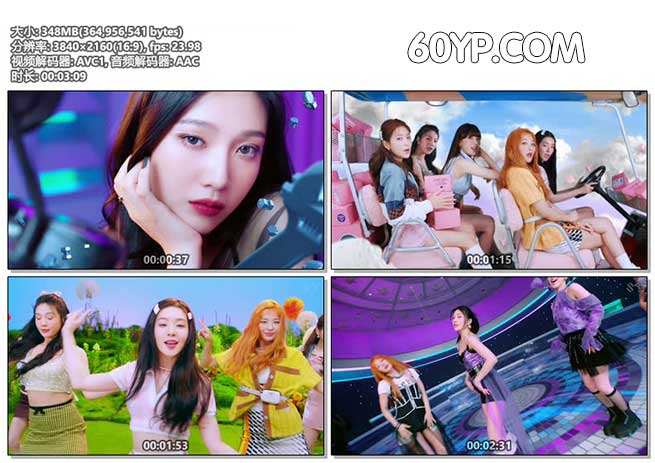 Red Velvet【Queendom】无水印4K高清音乐MV【1080P-2160P-MP4-451MB】百度网盘下载-28音盘地带