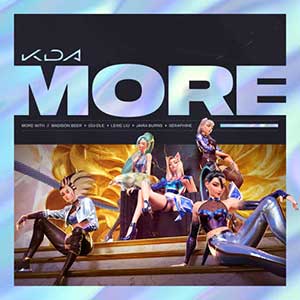KDA-Seraphine【MORE】全新单曲【高品质MP3+无损FLAC-36MB】百度网盘下载-28音盘地带
